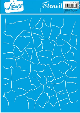 Трафареты Litoarte, STМ-367, 17,2*21,1см,кракле